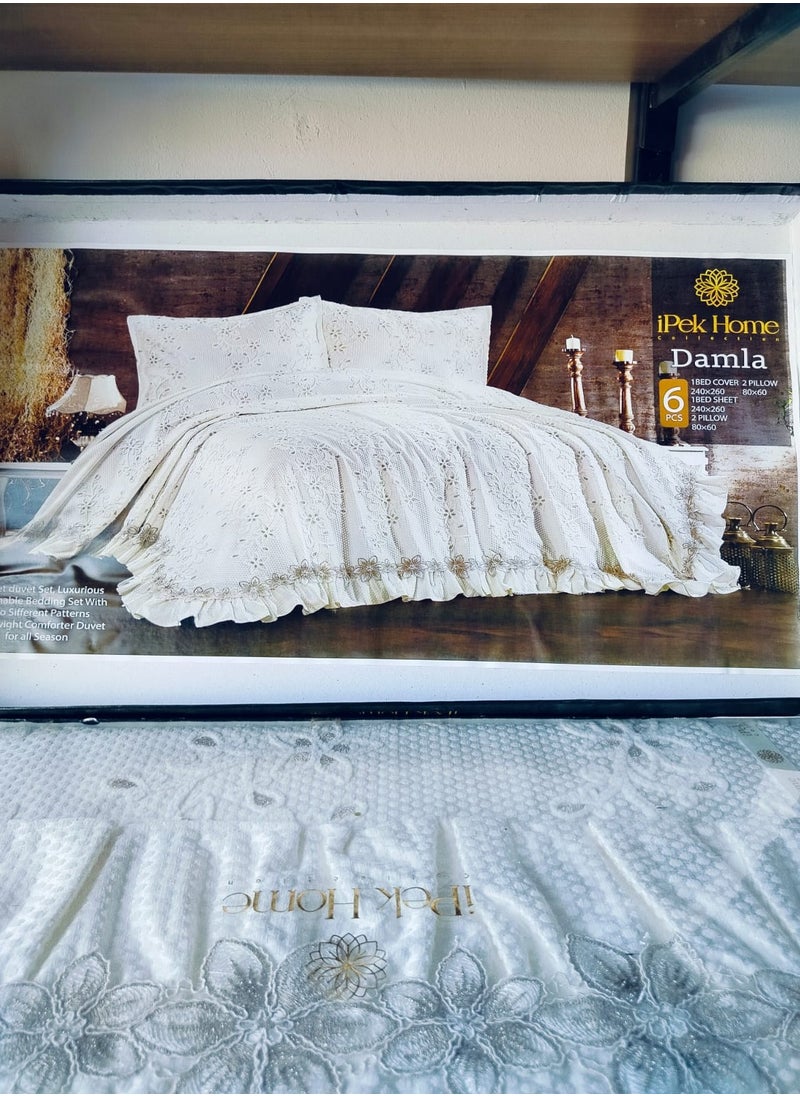 Damla Large bed sheet, 6 pieces  - Image 2