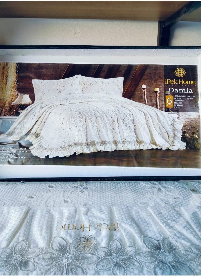 Damla Large bed sheet, 6 pieces  - Image 1