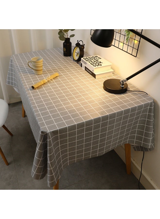 Anna Waterproof, Oil-Resistant, Easy-Clean PVC Tablecloth for Minimalist Home Dining and Desk Decoration