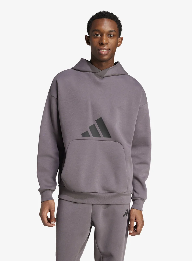 Adidas Future Icons 3 Bar Logo Hoodie