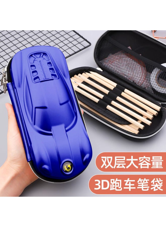 Car-shaped Stationery Box Cartoon 3d Sports Car Model Large Capacity Pencil Bag Primary School Student Prize Gift Pencil Case - Image 3