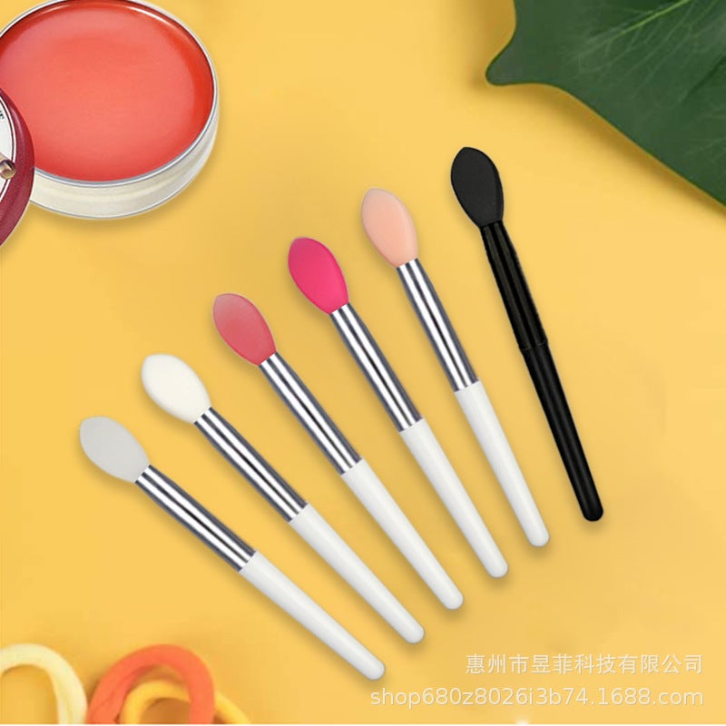 Silicone Lip Brush Lipstick Makeup Brush Lipstick Eye Shadow Brush Concealer Universal Beauty Tools Lip Gloss Portable - Image 2
