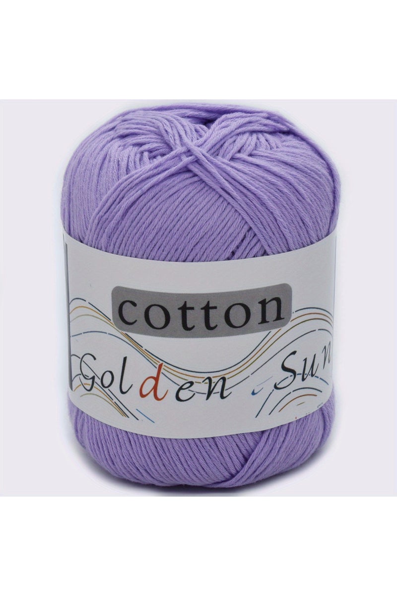 22 6pcs 100% Cotton Yarn For Crocheting And Knitting Sweater Scarf Hat Needlework DIY Process Yarn,