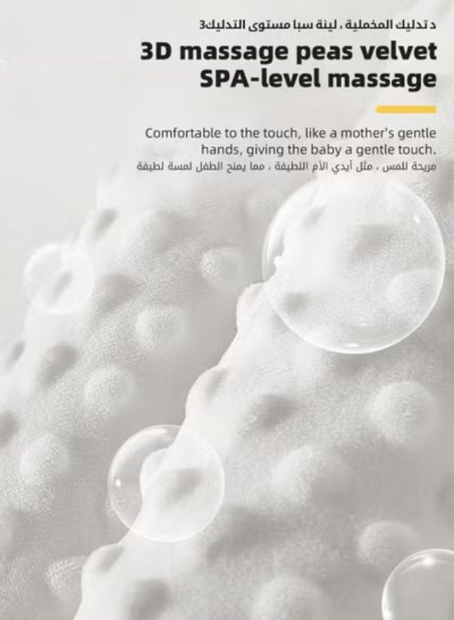 DOOKOO Baby Nursery Pillows, Soft Infant Exhaust Pillow, Newborn Soothing Doll for Toddlers Infants, Breathable Babies Sleeping Pillows, with Safe Material for Relief of Flatulence, in Big White Goose Shape - Image 5