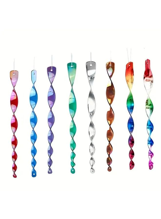 5pcs Mixed Color Wind Spinner Bird Repellent for Garden Balcony Farm Decoration - Image 2