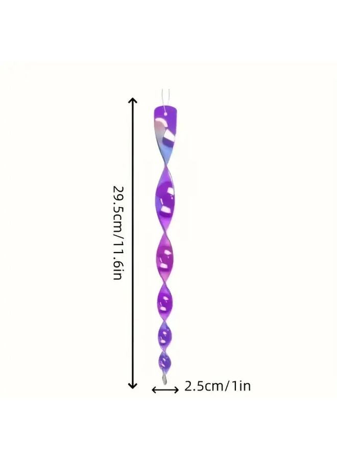 5pcs Mixed Color Wind Spinner Bird Repellent for Garden Balcony Farm Decoration - Image 4