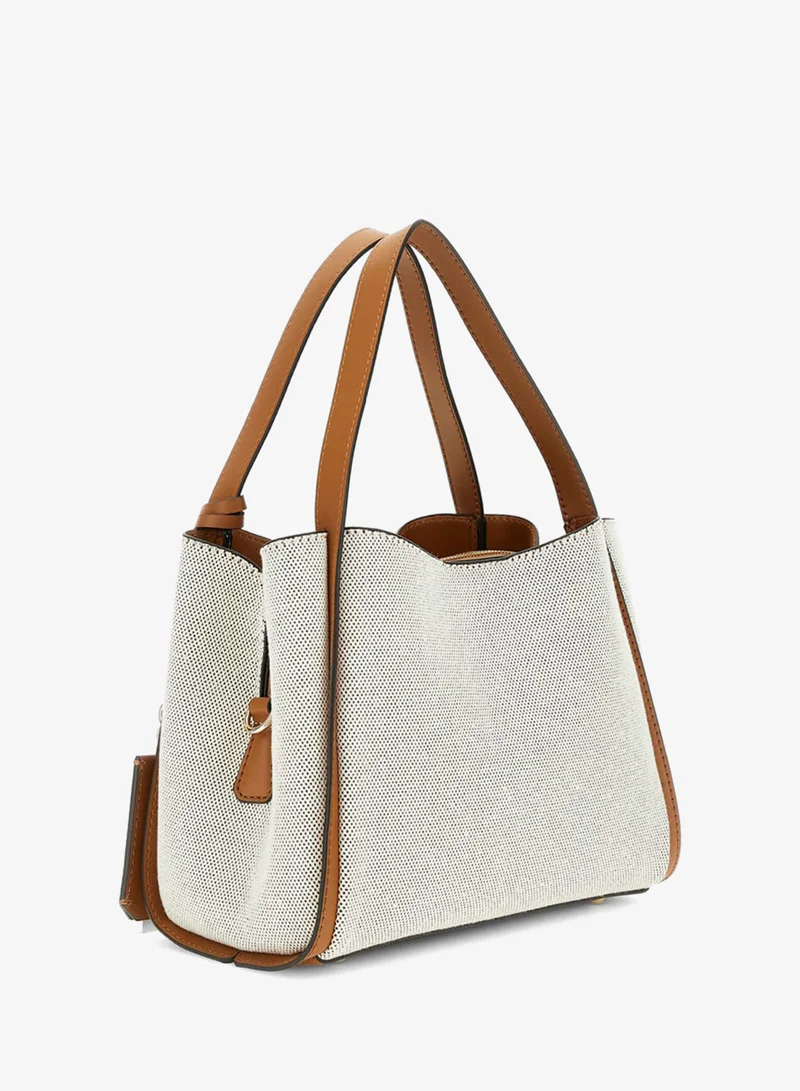 Guess  Nicolette Small Girlfriend Satchel Bag for Women | Best Price UAE