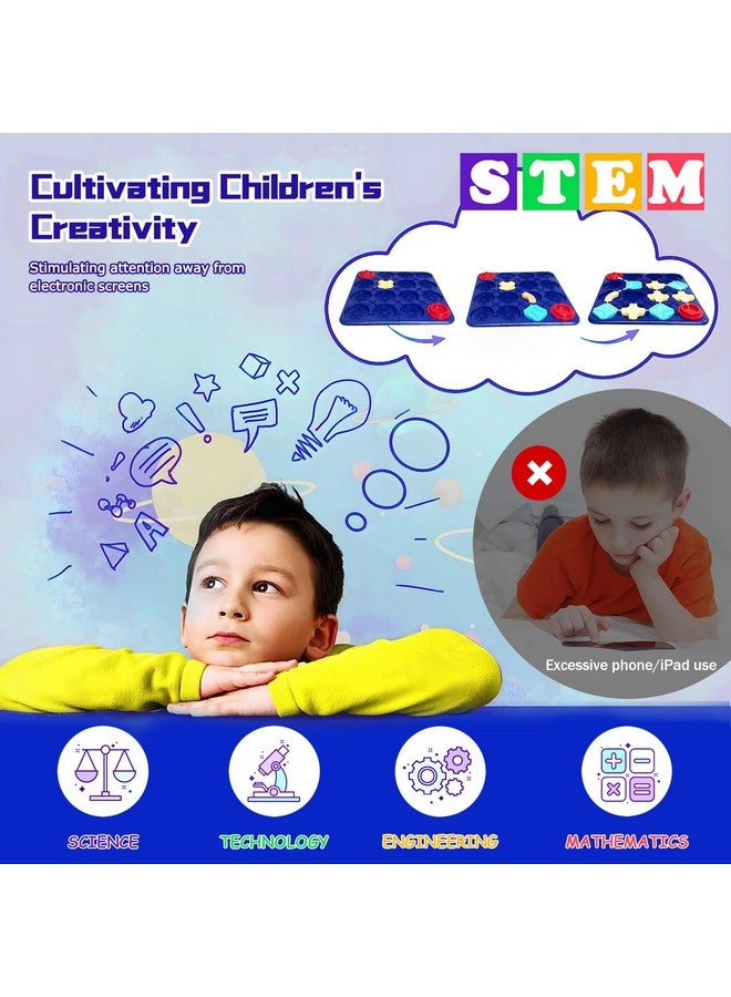 ROHSCE Puzzle Board Games Logical Road Builder Educational Smart Brain Stem Toys Preschool Board Car Game For Kids Ages 48 Learning Toys For 6 Year Olds Birthday Gift Montessori Toys Logic Games - Image 3