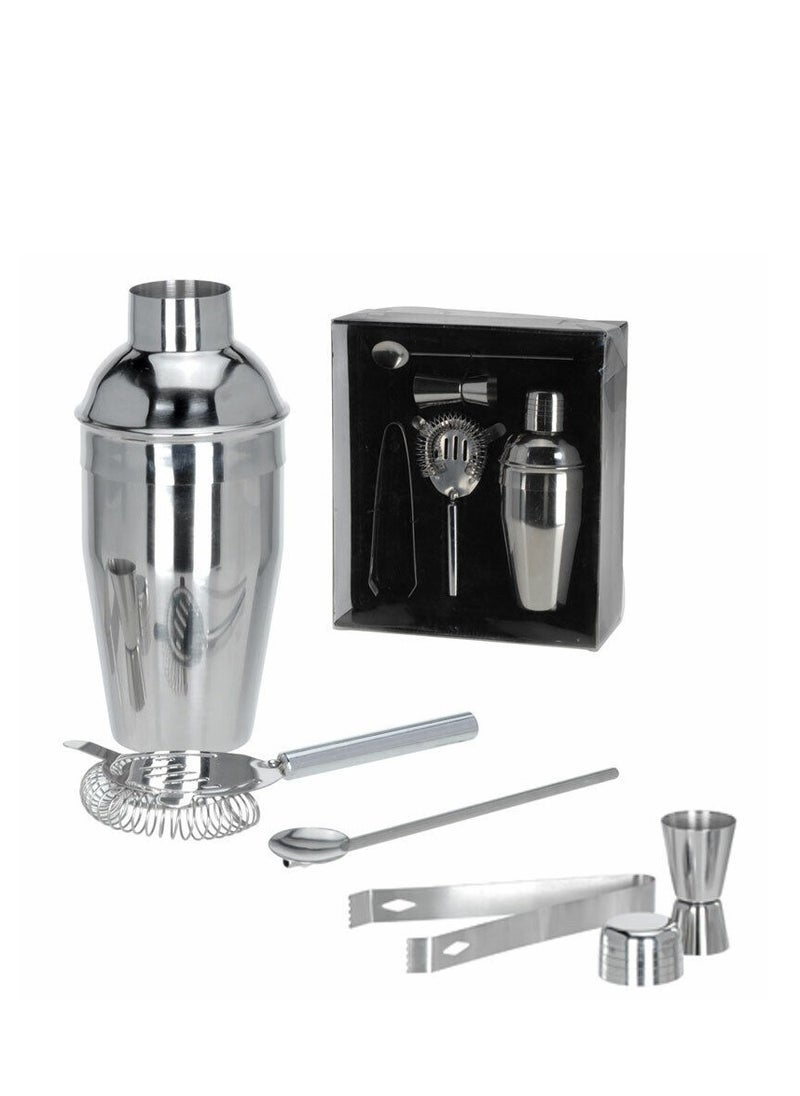 Excellent Houseware Cocktail Shaker Stainless Steel Set 5 Pcs.  - Image 1