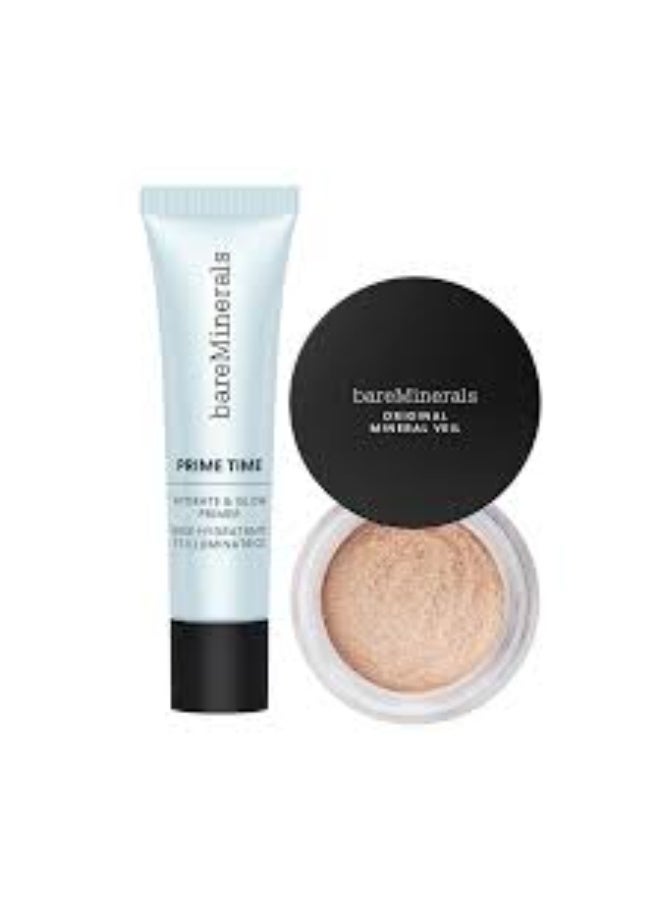 مجموعة bareMinerals Complexion Heros Prime & Set Duo - Image 1