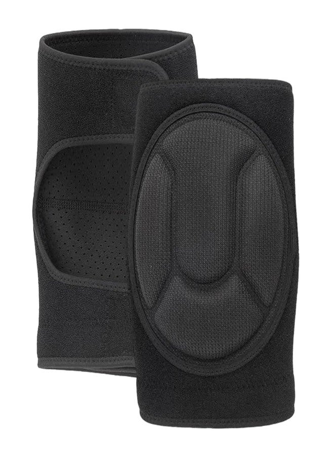 Trasylph Knee Pads, Work Thick Foam Knee Pads Work Anti Slip Collision Avoidance Knee Pads for Gardening Construction Cleaning Flooring Men Women(COLOR:Black) - Image 3