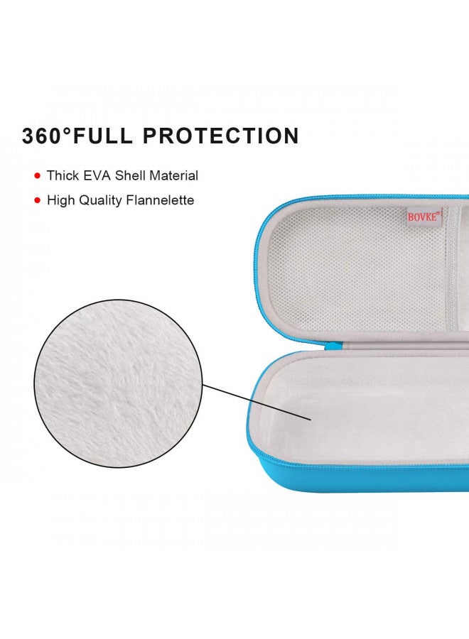 BOVKE Travel Carrying Case Compatible with 3M Littmann Classic III, Lightweight II S.E, MDF Acoustica Deluxe Stethoscopes, Extra Room for Medical Scissors EMT Trauma Shears LED Penlight, Turquoise - Image 4