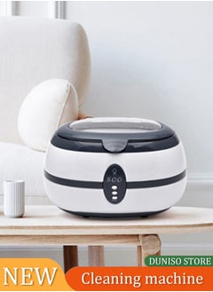 Generic Ultrasonic Cleaner,  Professional Jewelry Cleaner Ultrasonic Machine with Watch Holder, Cleaning Basket for Rings, Jewelry, Eyeglasses, Watches, Dentures (600 ml), Low Power Sonic Cleaner 35W.  - Image 1