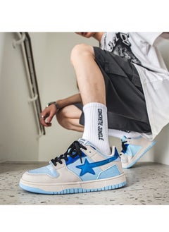 KUYING New Fashion Trend Men's Board Shoes Gradient Low Top Sports Shoes  - Image 3