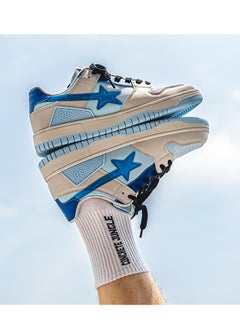 KUYING New Fashion Trend Men's Board Shoes Gradient Low Top Sports Shoes  - Image 2