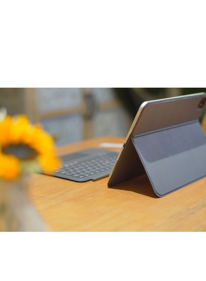 GULFLINK 500mAh Wireless Keyboard Case with TouchPad for ipad 10.9 inch 2022 Black - Image 3