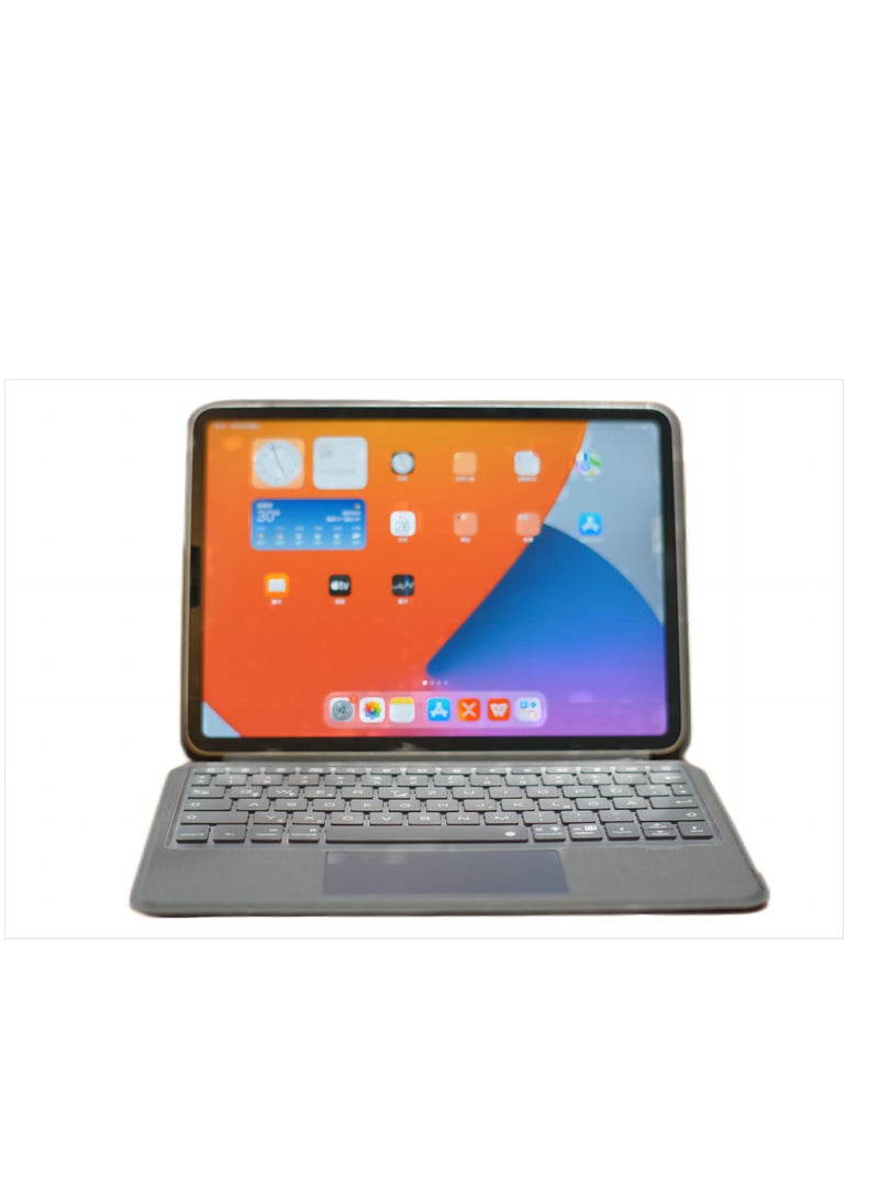 GULFLINK 500mAh Wireless Keyboard Case with TouchPad for ipad 10.9 inch 2022 Black - Image 1