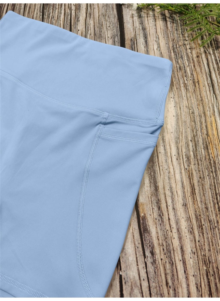 general Women Sport Shorts Pocket Yoga Short Tights Running Cycling Shorts - Image 5