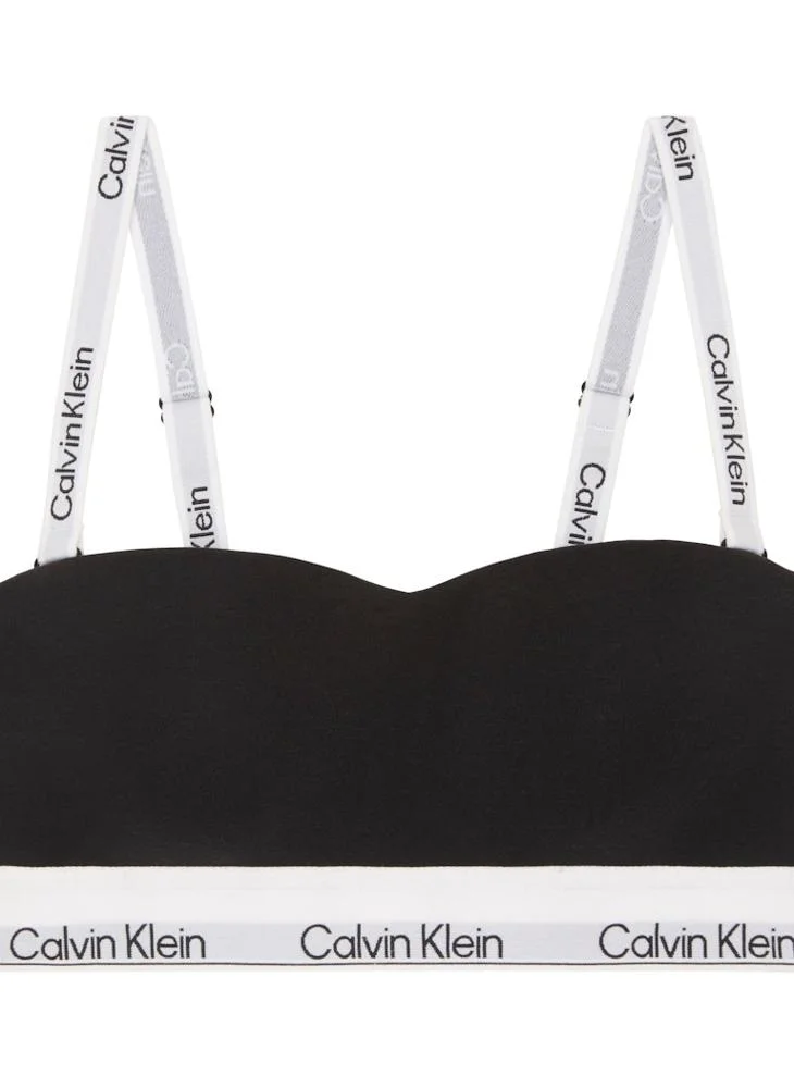 CALVIN KLEIN Logo Balconnette Bra