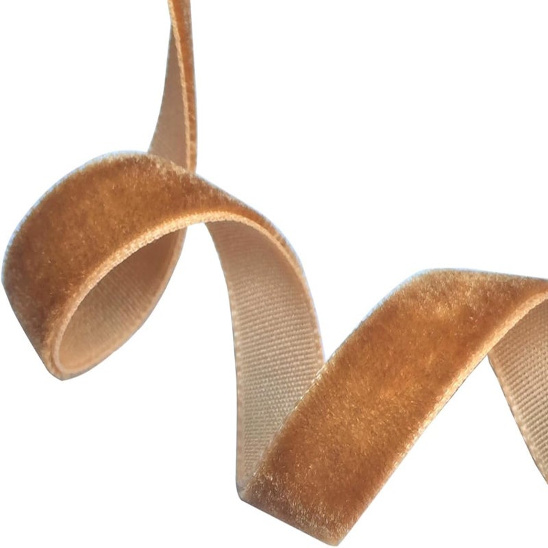Velvet straps are suitable for weddings, Christmas, festivals, handicrafts, bouquets, and home decor  coffee - Image 3