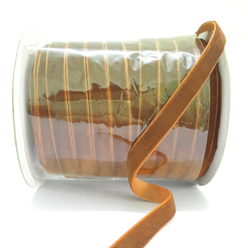 Velvet straps are suitable for weddings, Christmas, festivals, handicrafts, bouquets, and home decor  coffee - Image 2