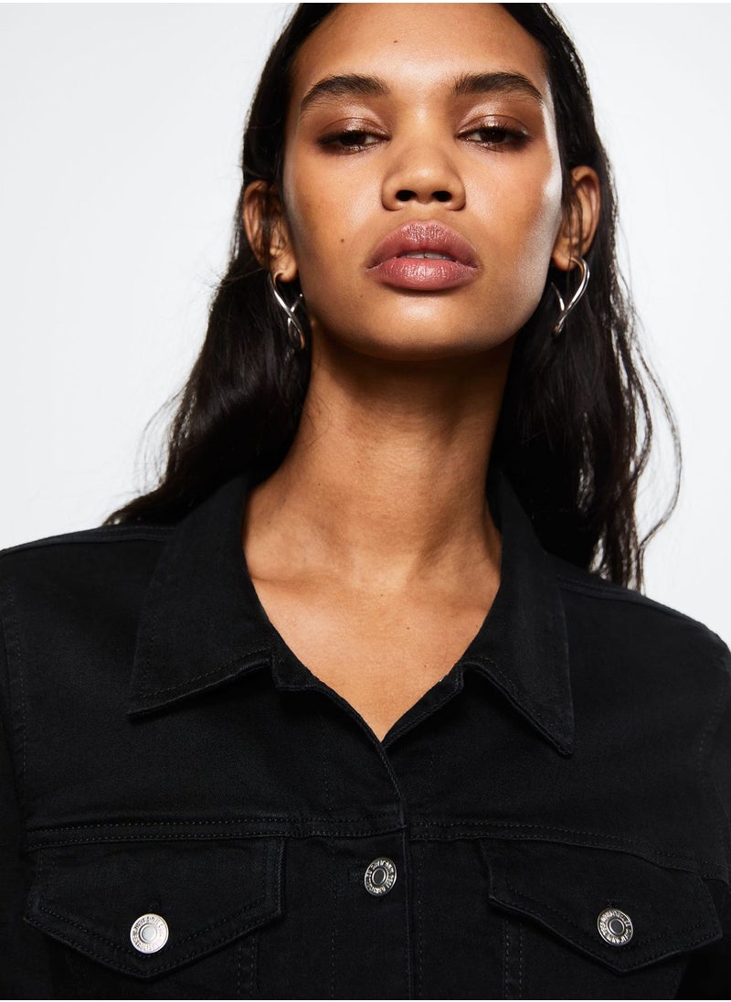 MANGO - Pocket Detail Denim Jacket - Image 1