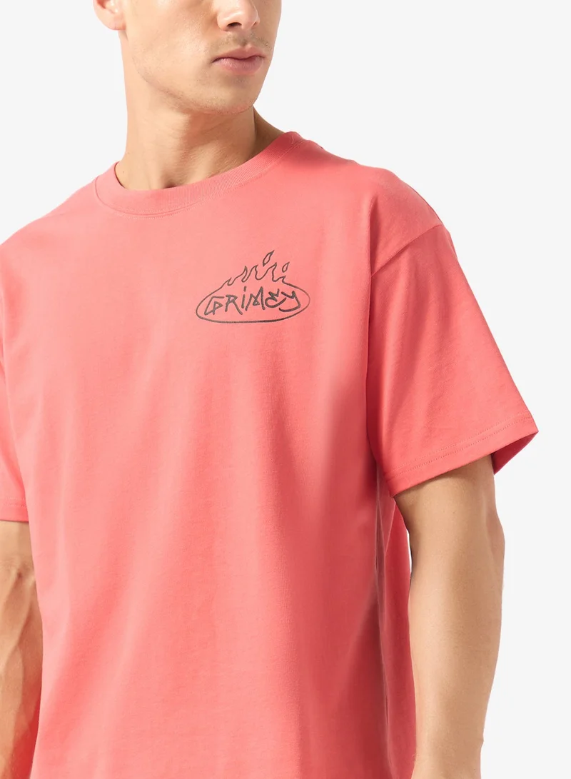 Grimey  The Character Classic Fit T-Shirt for Men | Best Price UAE