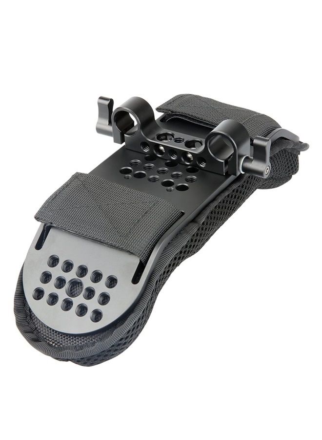 NICEYRIG حامل كتف ثابت/وسادة كتف لكاميرا الفيديو DV/DC نظام دعم DSLR Rig (15mm Railblock) - Image 1