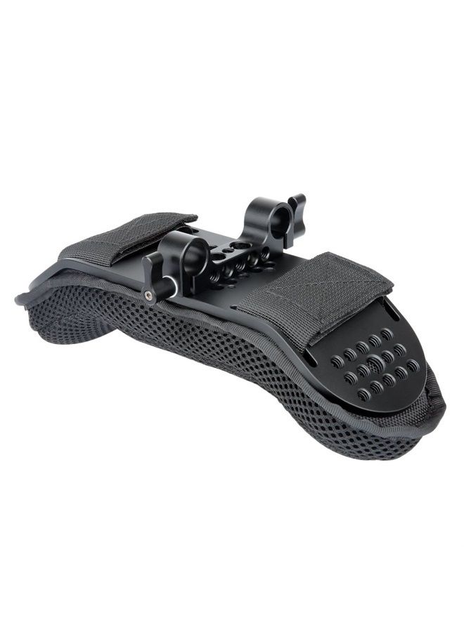 NICEYRIG حامل كتف ثابت/وسادة كتف لكاميرا الفيديو DV/DC نظام دعم DSLR Rig (15mm Railblock) - Image 4