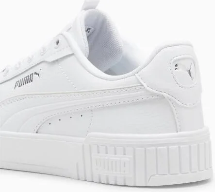 PUMA Carina 2.0 Lux White-Grey Women's Casual Shoes