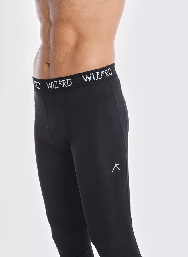 Wizard Men Black Vent Wizardry Compression Tights - Image 4
