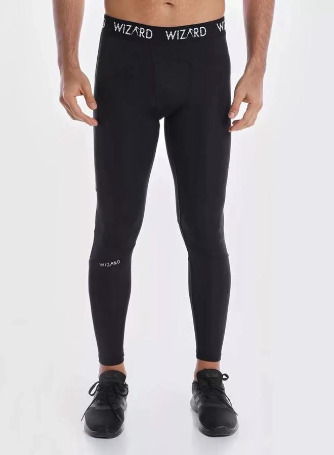 Wizard Men Black Vent Wizardry Compression Tights - Image 1