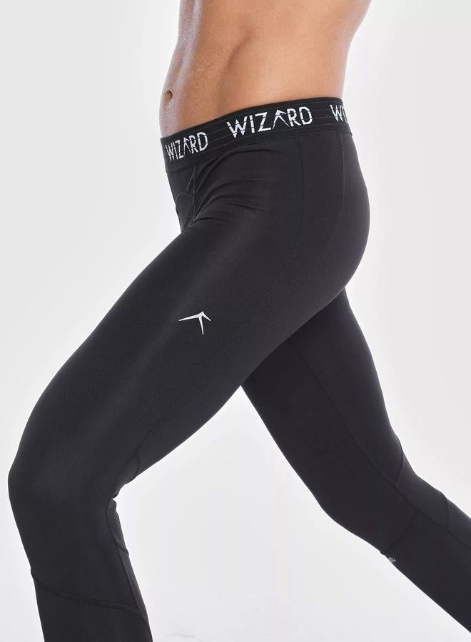 Wizard Men Black Vent Wizardry Compression Tights - Image 3