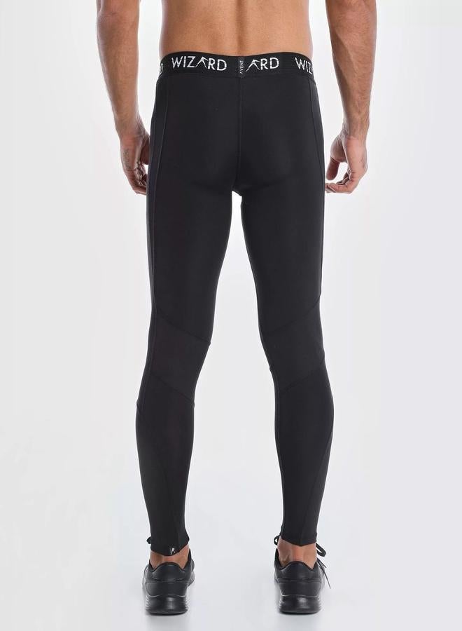 Wizard Men Black Vent Wizardry Compression Tights - Image 2