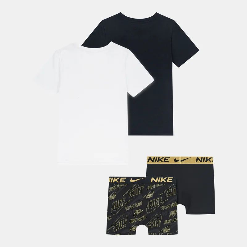 Nike Kids' Boxer Briefs and Undershirt Set (2 Pairs)