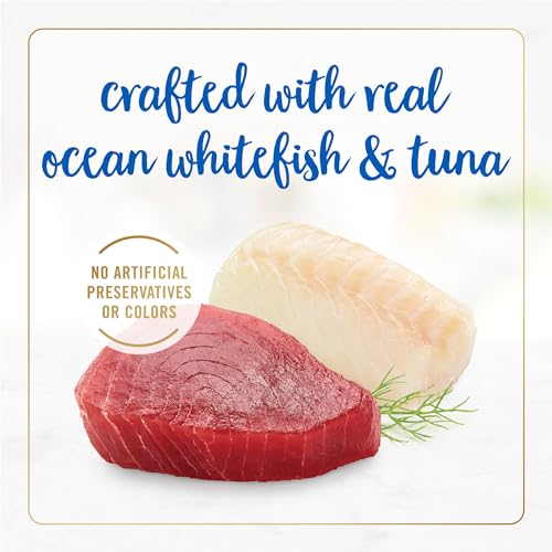 Fancy Feast Purina Fancy Feast Classic Pate Ocean Whitefish and Tuna Feast Classic Grain Free Wet Cat Food Pate - (Pack of 24) 3 oz. Cans - Image 4