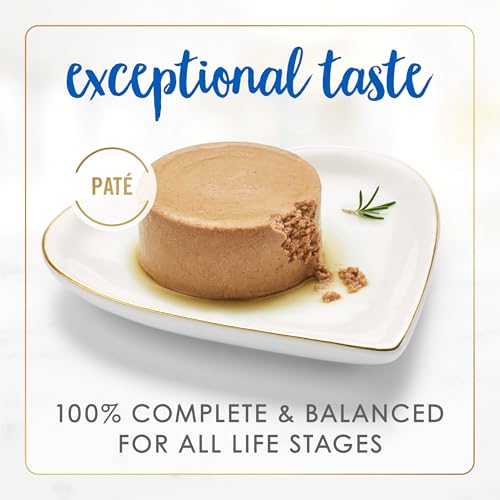 Fancy Feast Purina Fancy Feast Classic Pate Ocean Whitefish and Tuna Feast Classic Grain Free Wet Cat Food Pate - (Pack of 24) 3 oz. Cans - Image 2