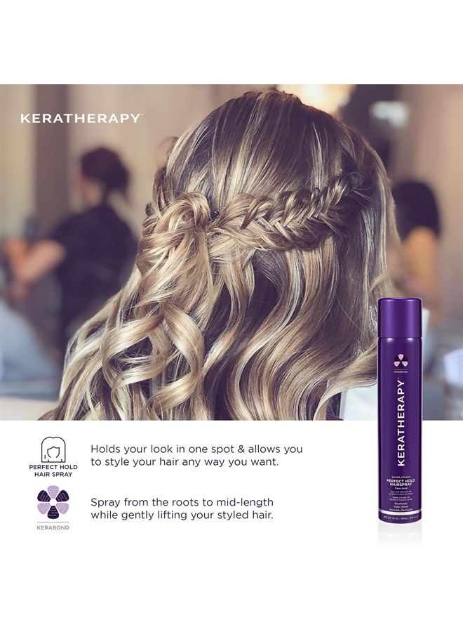 KERATHERAPY Keratin Infused Rapid Rescue Shining Shine Spray for Thermal Hair Protection, 4.2 fl. oz., 125 ml - Hair Breakage Repair Spray with Coffee Extract, Sunflower, Macadamia Oil, & Pearl Powder - Image 5