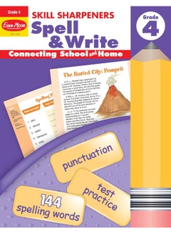 Evan Moor Educational Publishers Skill Sharpeners Spell & Write Grade 4  - Image 4