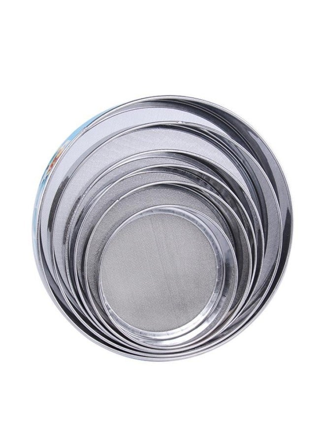 Direct Flour Sieve Stainless Steel Sieve Filter Mesh Corn Sieve Kitchen Baking Surface Luo 30 Mesh 40 Mesh-Specifications:Large 27CM Thickened 60 PCs/box - Image 5