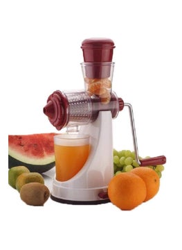 Happy Home & Kitchenware Happy Home Kitchenware Portable Juicer Machine Juicer Hand Juicer for Fruits and Vegetables with Steel Handle Vacuum Locking SystemShakeFruit Juicer Machine for All Fruits Multi  - Image 1