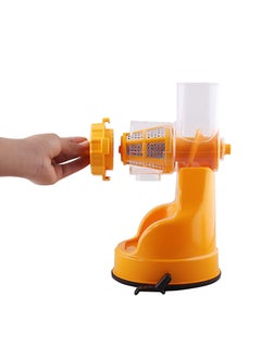 Happy Home & Kitchenware Happy Home Kitchenware Portable Juicer Machine Juicer Hand Juicer for Fruits and Vegetables with Steel Handle Vacuum Locking SystemShakeFruit Juicer Machine for All Fruits Multi  - Image 3