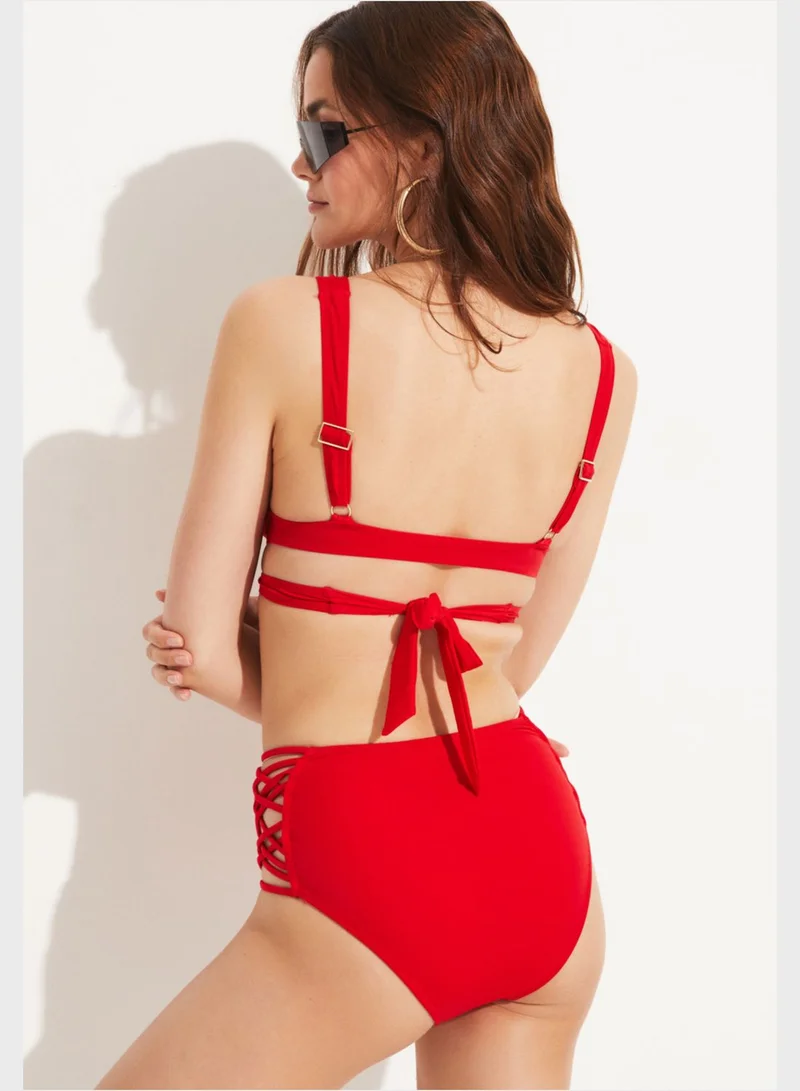 JUNE High Leg Bikini Bottom