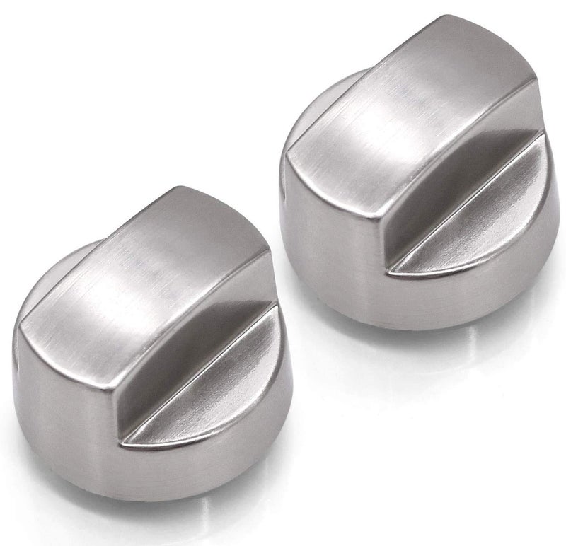 Funmit 811195 Wolf Hood Knob Compatible with SubZero Wolf Range 1543418 1663418 l282212I P1363418 Replaces 805328 KIP5D44 5D44 2 Pack