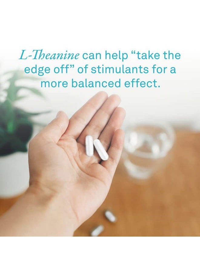 Organika L-Theanine Promotes Relaxation, 90 Vegetarian Capsules - Image 5