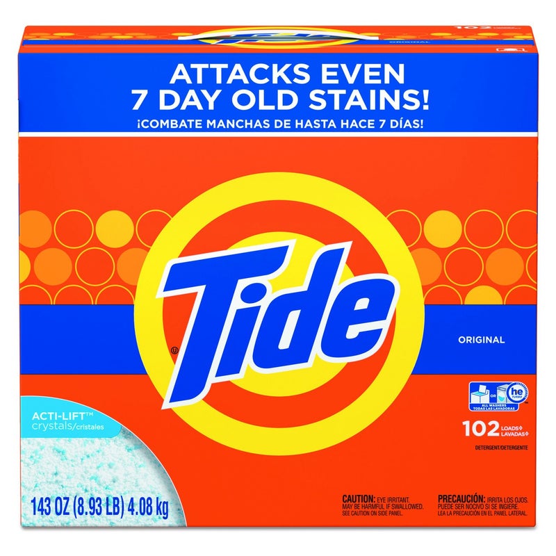 Tide PGC85006، مسحوق غسيل أصلي، 2 / كرتون، أبيض - Image 1