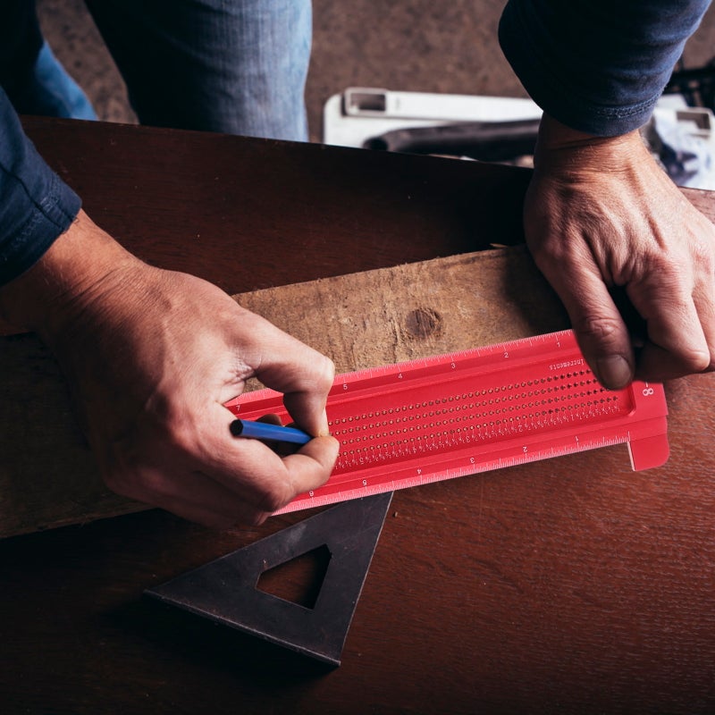 Woodworking T Type Woodworking Hole Positioning Gauge - Image 4