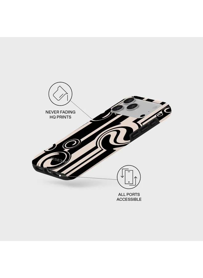 Mobcos Mobcos iPhone 17 Pro Modern Muse Mobcos iPhone 17 Pro Modern Muse Premium Case Compatible with Hybrid Dual-Layer Hard Shell + Silicone Protection - Scratch-Resistant Shockproof Mobile Cover  | Best Price UAE