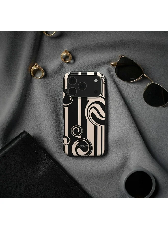 Mobcos Mobcos iPhone 17 Pro Modern Muse Mobcos iPhone 17 Pro Modern Muse Premium Case Compatible with Hybrid Dual-Layer Hard Shell + Silicone Protection - Scratch-Resistant Shockproof Mobile Cover  | Best Price UAE