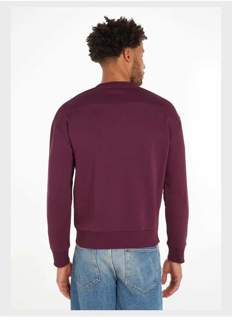 CALVIN KLEIN Logo Crew Neck Sweatshirt